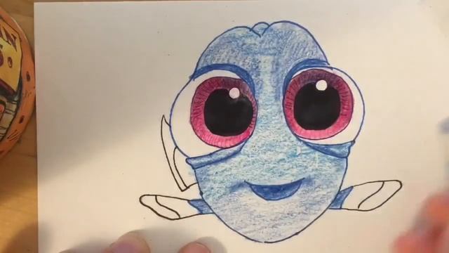 Drawing Cute Baby Dory from Finding Dory/Speed Drawing смотреть онлайн