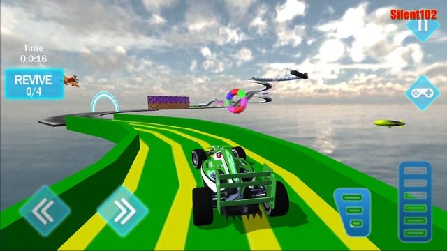 Super Formula GT Car Racing Stunt: Mega Ramps Game - Extreme Racing Stunts #8 - Android Gameplay смотреть онлайн