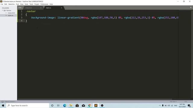Animated NAVBAR using HTML, CSS and BOOTSTRAP 2020. смотреть онлайн