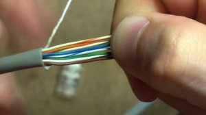 Обжим витой пары. RJ45