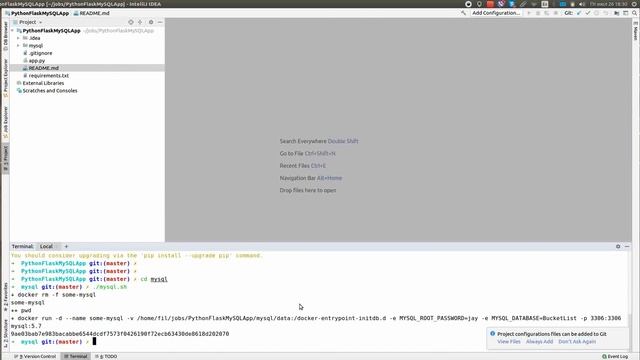 Demo project python + flask + mysql смотреть онлайн