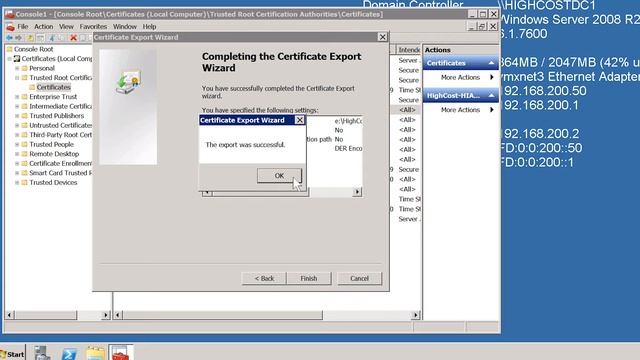 AD FS Configuring a Relying Party Trust Windows Server 2008 R2 смотреть онлайн