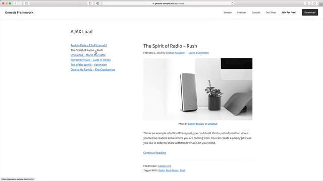 Loading posts without page reloads using AJAX in WordPress смотреть онлайн