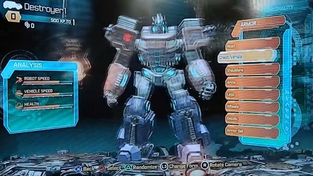Transformers Fall of Cybertron Full Multiplayer Character creator (With Havoc pack and G1 Optimus) смотреть онлайн