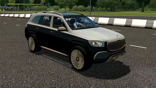 2022 Mercedes MAYBACH GLS 600 - City Car Driving смотреть онлайн