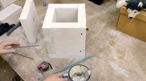 Печь для плавки металла своими руками за 200 рублей! (Make The Metal Foundry for less than $5)