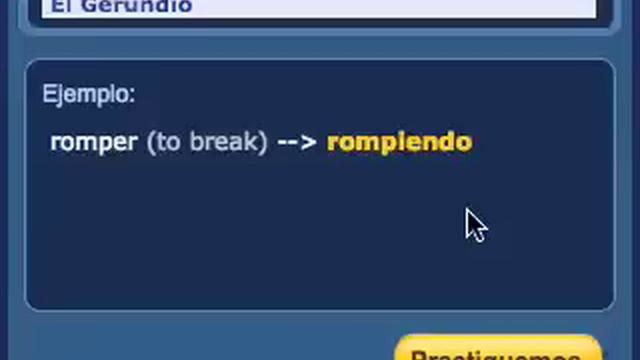 El Gerundio Regular (Gerund - Regular Verbs)