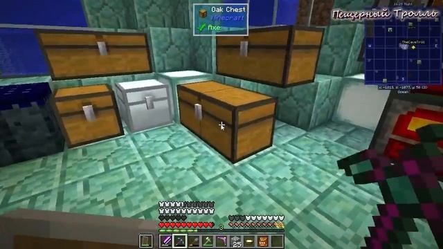 Banished #18 - КАК ЗАСТАВИТЬ СПАВНИТЬСЯ СКЕЛЕТОВ-ИССУШИТЕЛЕЙ - выживание в майнкрафт под водой смотреть онлайн