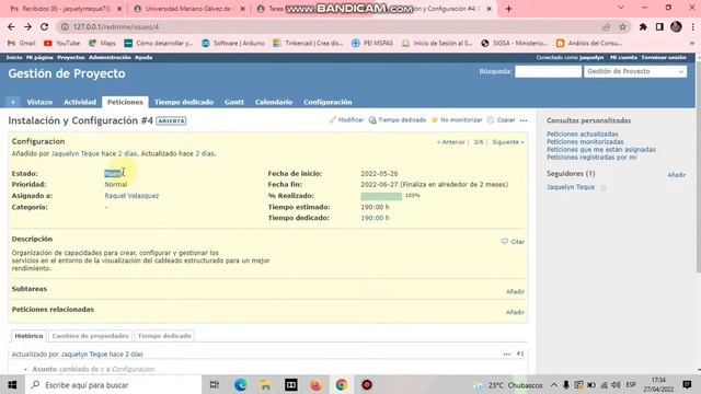 Tarea Redmine смотреть онлайн