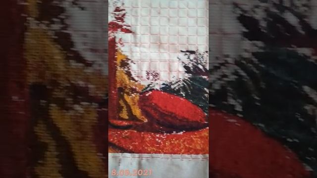 Вышивка крестиком La Belle Noëlle - Cat, часть 2. смотреть онлайн