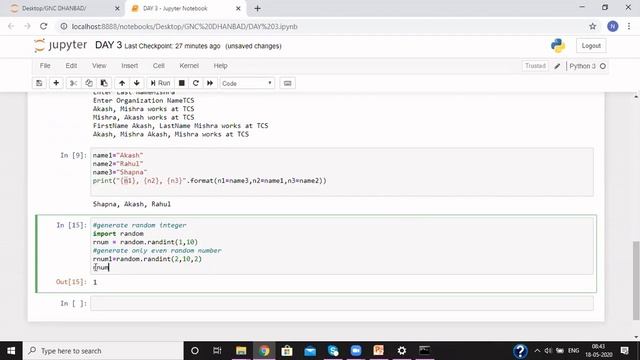 Python Class Day 3 смотреть онлайн