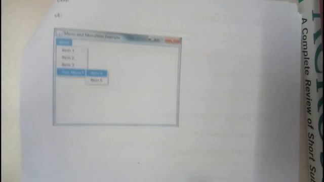 16 java AWT menulist and menu смотреть онлайн