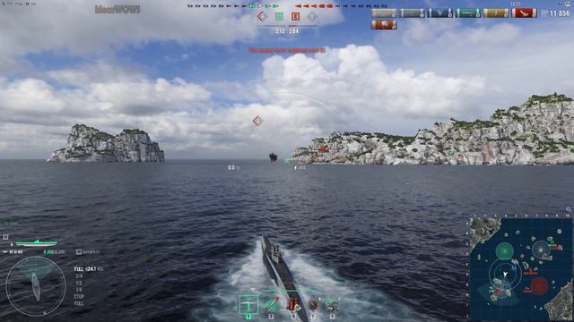 World of WarShips | U-69 | 4 KILLS | 87K Damage - Submarine Replay Gameplay 1080p 60 fps смотреть онлайн