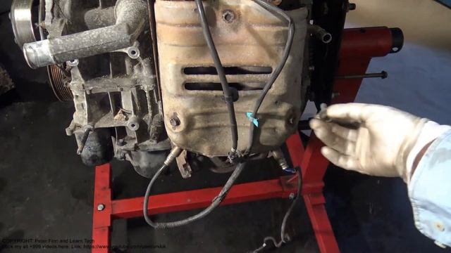 How to replace Exhaust Manifold RAV4 Toyota engine 1AZ FE. Years 2000 to 2010 смотреть онлайн