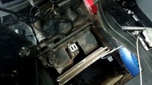 Установка отопителя кабины /сухой фен в экскаватор погрузчик NEW HOLLAND ?