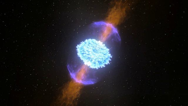 Collision of two Neutron stars смотреть онлайн
