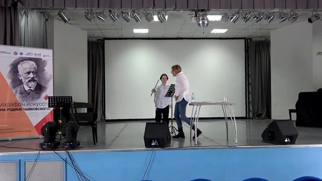 VIII марафон искусств "На родине Чайковского", мастер-класс Ивушейковой О.Ю. (флейты) смотреть онлайн
