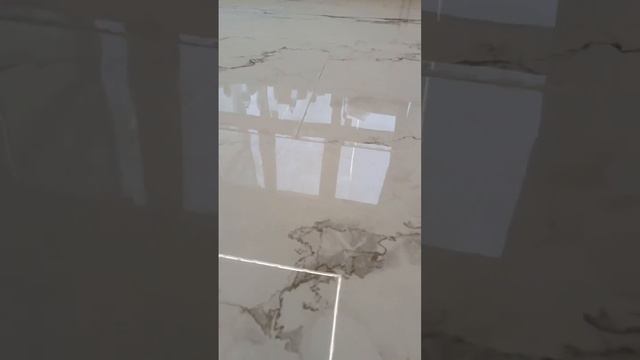 Эпоксидная затирка очистить плитку. Убрать пятна от затирки. смотреть онлайн