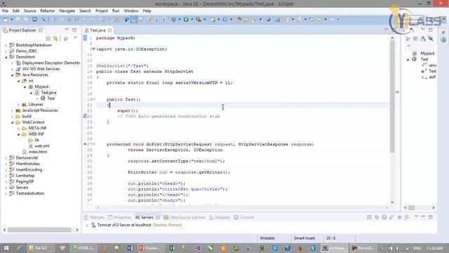 Bài 10 Annotation trong Servlet смотреть онлайн