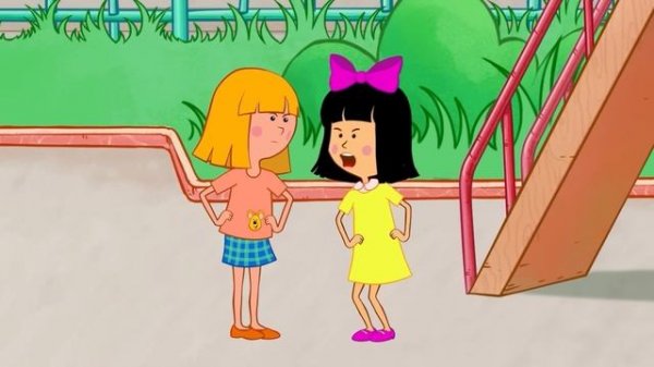 Помирились! - Раскраски для детей - Жила-была Царевна - Учим цвета