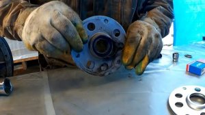 Yamaha Viking 540, опорный подшипник ведущего вала