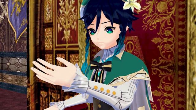the sound of one hand clapping | Genshin MMD смотреть онлайн