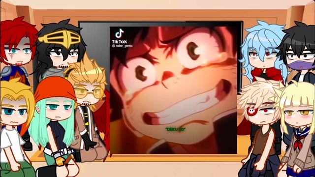 MHA VILLAIN ( + pro heroes ) react to midoriya | mha | bnha | memes | full version смотреть онлайн