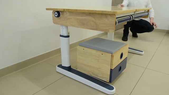 Регулировка детской парты Mealux Oxford Wood (BD-920) и Mealux Oxford White (BD-930) смотреть онлайн