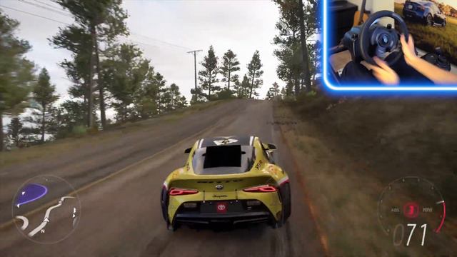 BEST WHEEL SETTINGS FOR DRIFTING IN FORZA HORIZON 5 (900° Simulation Steering) смотреть онлайн