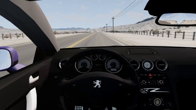 BeamNG.drive - Peugeot RCZ 2009 - Car Show Test Drive Crash . смотреть онлайн