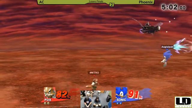 Smash Lounge 60 LF - AC (Mario/Fox) vs. MMG | Phoenix (Sonic) смотреть онлайн