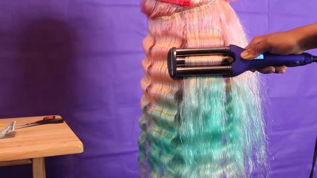 Crimping Tutorial | How to crimp a wig | How to Crimp Hair | Crimping 613 unit | Perfect Crimps смотреть онлайн