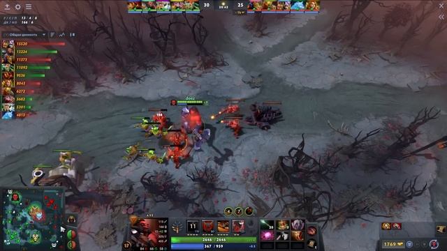 Акс через горелку + баг с Рошаном! - Axe 7.33 DOTA 2 смотреть онлайн