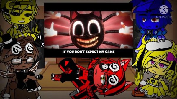 fnaf 1 reaccionan run away / Cartoon cat