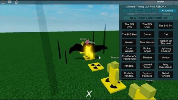Roblox script showcase Ulimate Trolling GUI PlUS+
