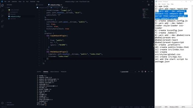 React.js + TypeScript project FROM SCRATCH in 10 MINUTES (no create-react-app) смотреть онлайн