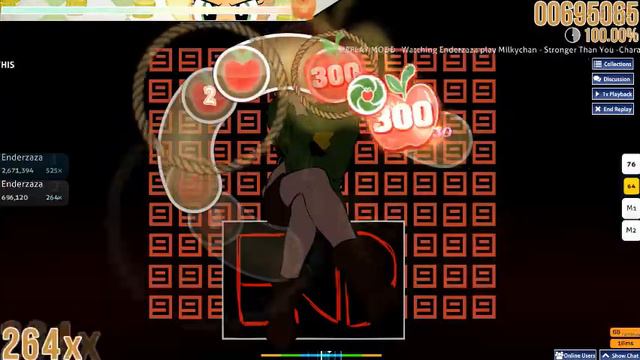 Osu Stronger Than You (Chara Response) [Undertale] смотреть онлайн