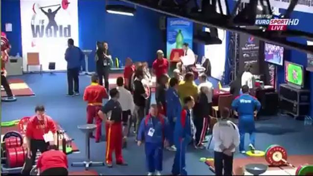 2013 World Weightlifting Championships Men's 69 snatch смотреть онлайн