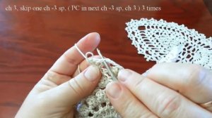 Салфетка овальная «Зеркальный Ананас»/Pineapple Twins oval crochet doily. Вязание крючком