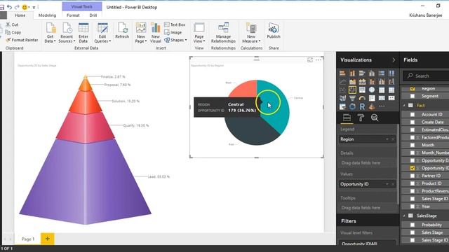 Power BI Custom Visual - Pyramid 3D Chart by Collabion смотреть онлайн