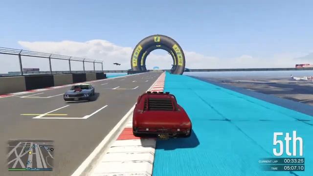GTA 5 Racing - Collision Course in muscle cars смотреть онлайн