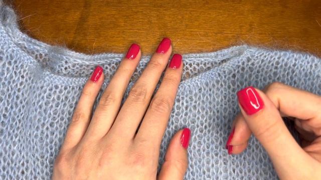 Джемпер «Паутинка» из мохера спицами. ЭКСПРЕСС МАСТЕР-КЛАСС! смотреть онлайн