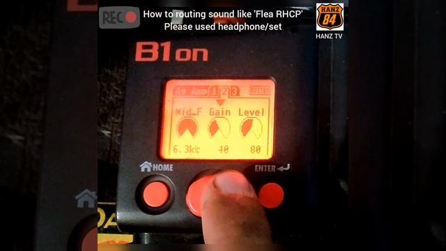 How to setting Flea sound with ZOOM B1-on смотреть онлайн