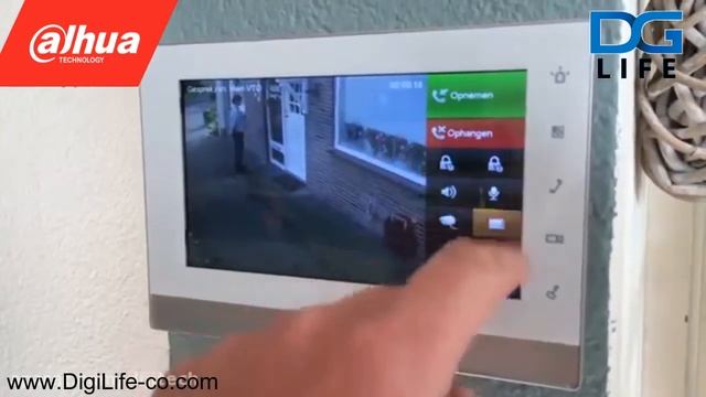 Dahua Video Intercom Dahua iphone DigiLife intercom смотреть онлайн