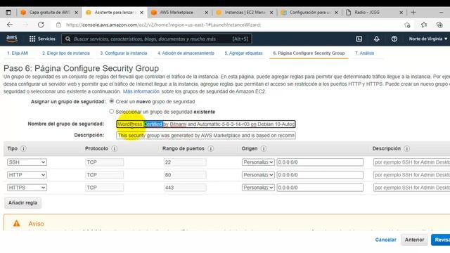 AWS EC2 Instalar Wordpress para mostrar Sitio Web смотреть онлайн