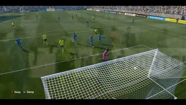 FIFA 17 навес пошёл