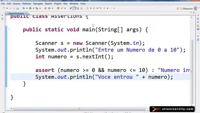 Curso de Java - JSE - 056 - Assertion смотреть онлайн