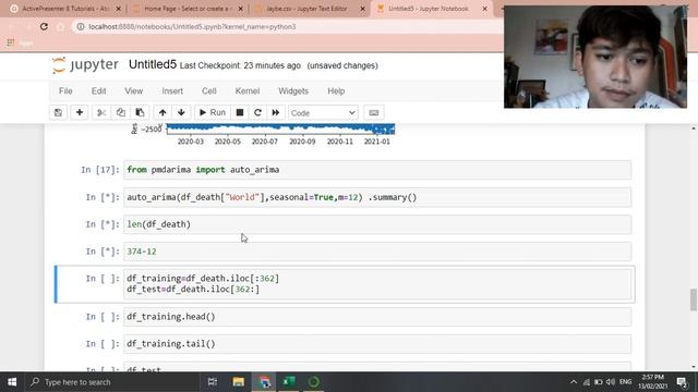 Forecasting Using ARIMA Model by Jayvee Capuno смотреть онлайн