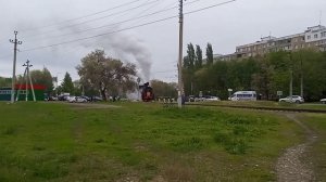 Паровоз Э-789-17 разезд 3км. г. Энгельс