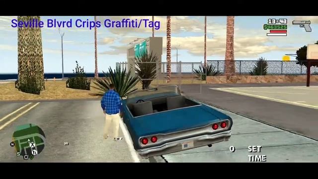 GTA SA Android | Project Crips&BloodsV2 (Graffiti/Tags)
